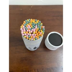 4 inch pastel wooden matches